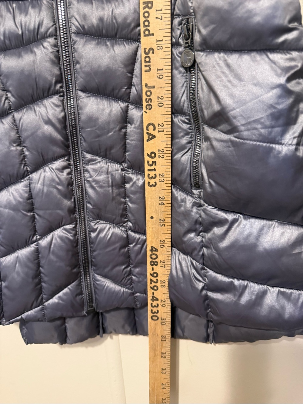 Bernardo womens EcoPlume Hoodie Packable Quilted Jacket M - Picture 6 of 14